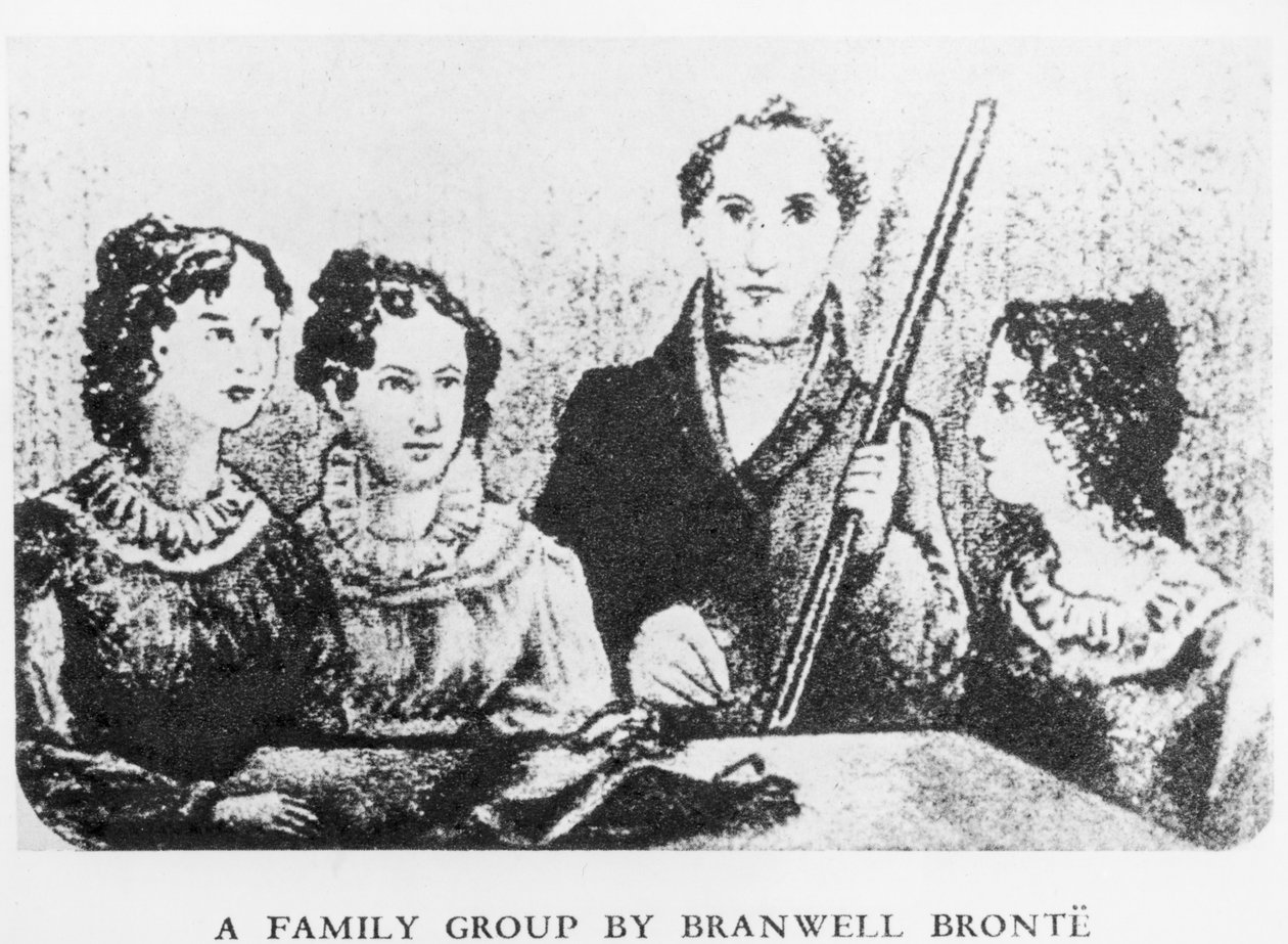 Rodina Bronteových od Patrick Branwell Bronte