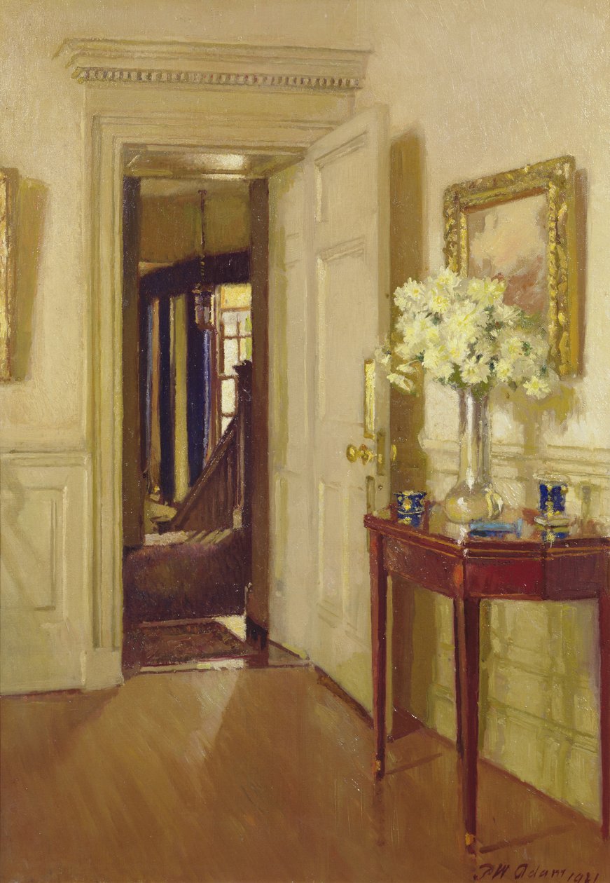 Interiér, Gribdae, 1921 od Patrick William Adam