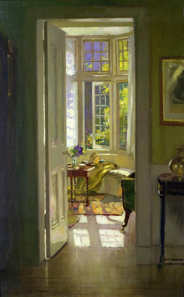 Interiér, Ráno od Patrick William Adam