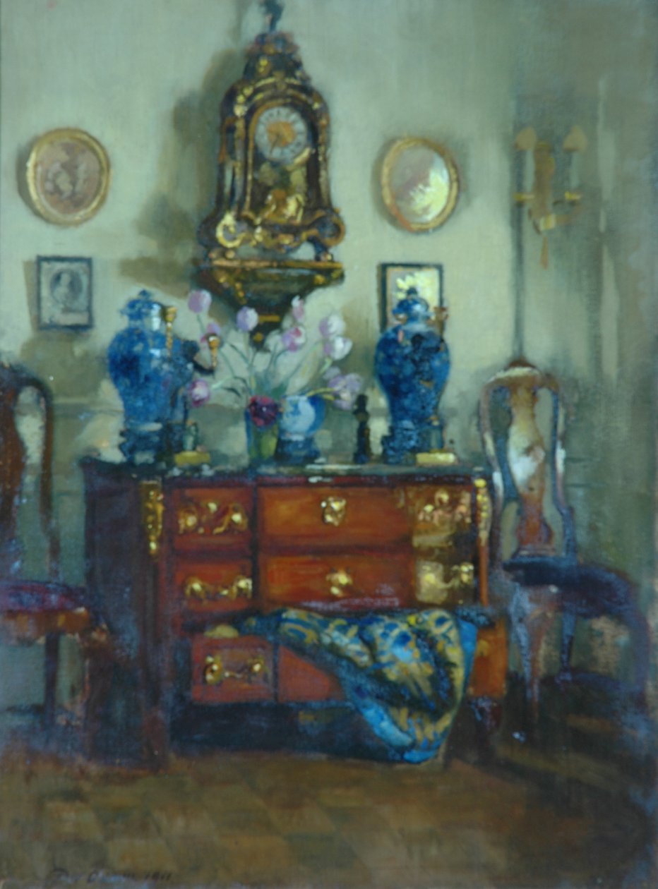 Modrá a zlatá, 1911 od Patrick William Adams