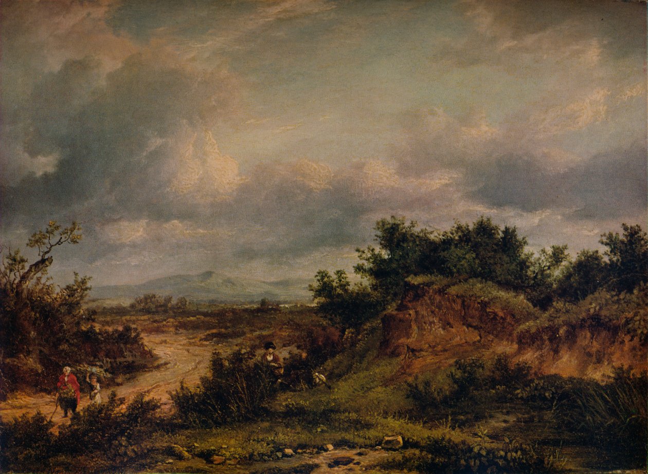 Drsná cesta, 1826 od Patrick Nasmyth
