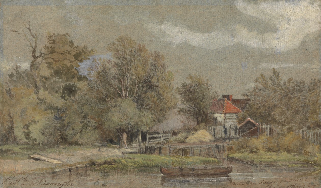 Battersea Fields, malované pro Charles Matthews, Esq. od Patrick Nasmyth