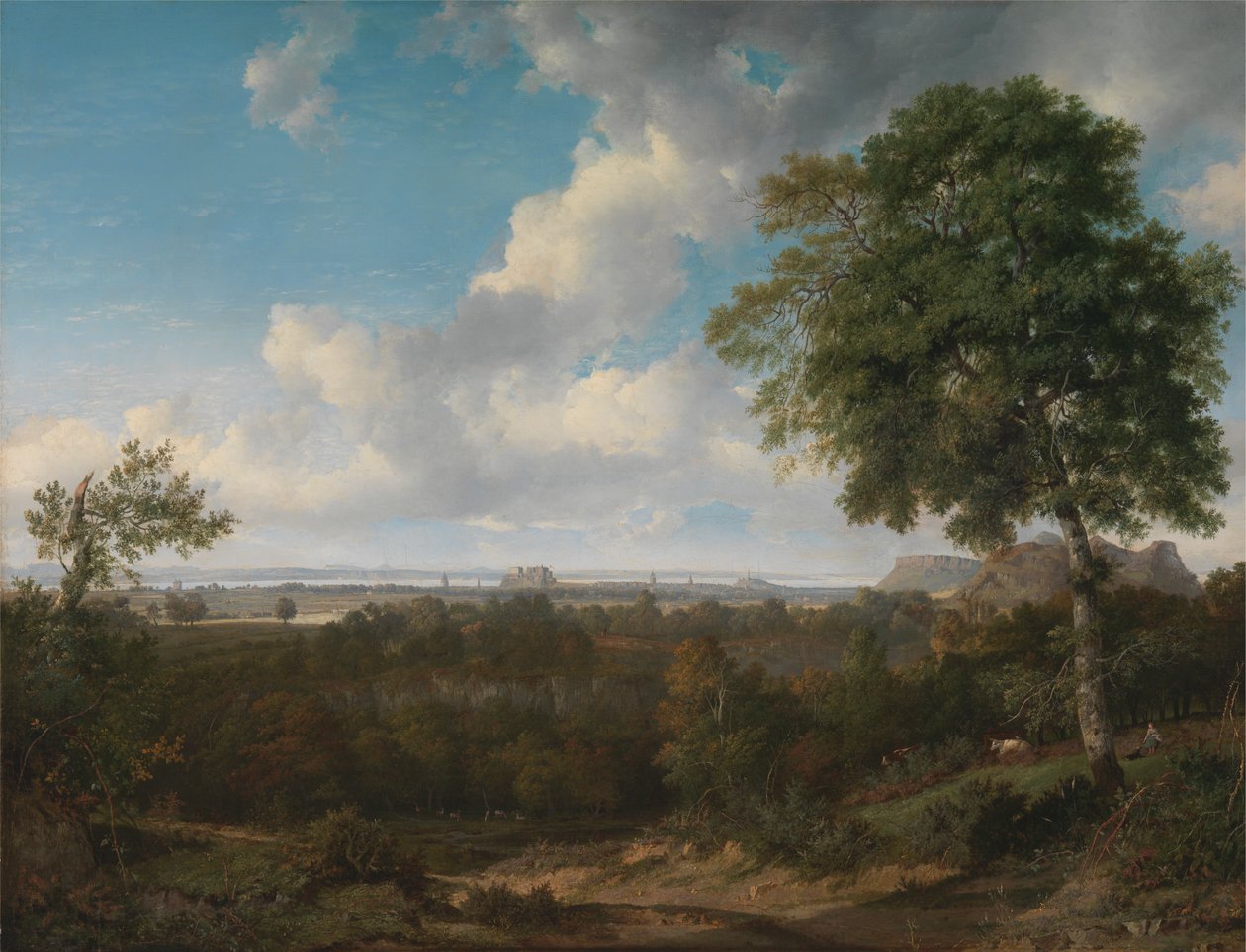 Edinburgh z Copánků od Patrick Nasmyth