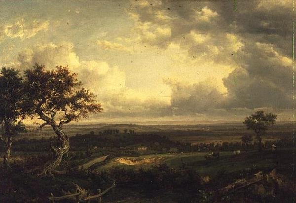 Poblíž domu pana Blackwella v Harrow Weald od Patrick Nasmyth