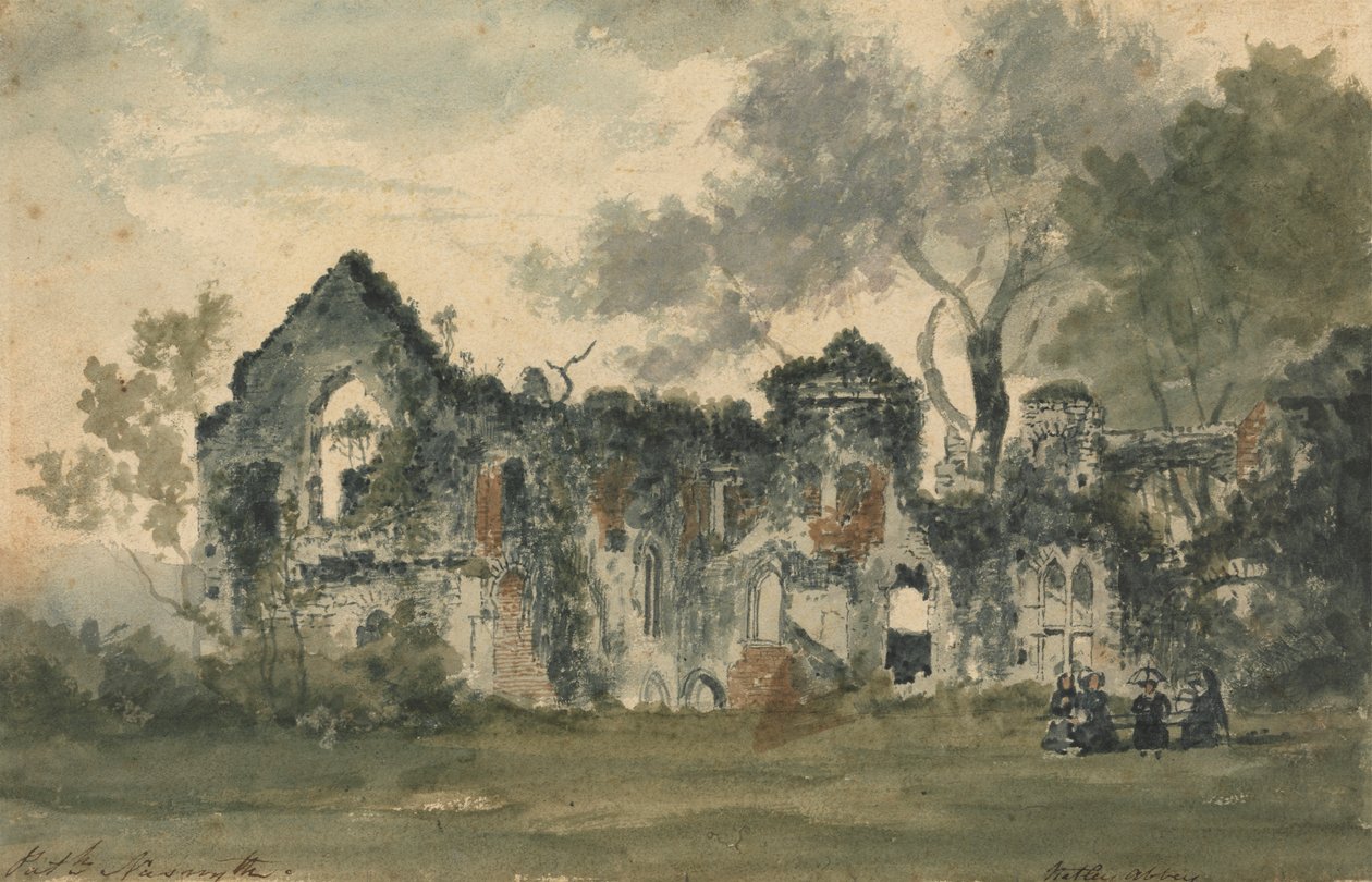Netley Abbey od Patrick Nasmyth