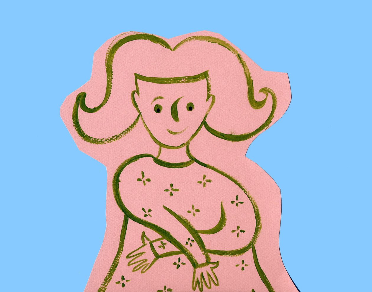 Horoskop: znamení panny. Ilustrace: P. La Porta. od Patrizia La Porta