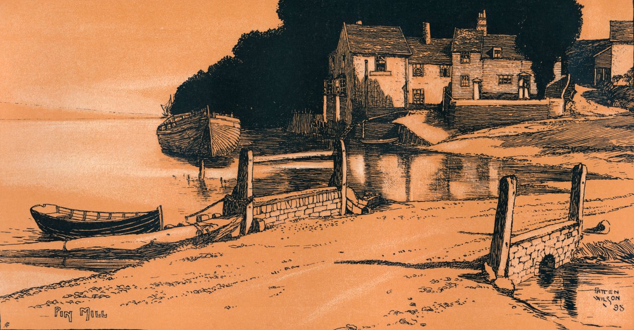 Pin Mill, 1895 od Patten Wilson