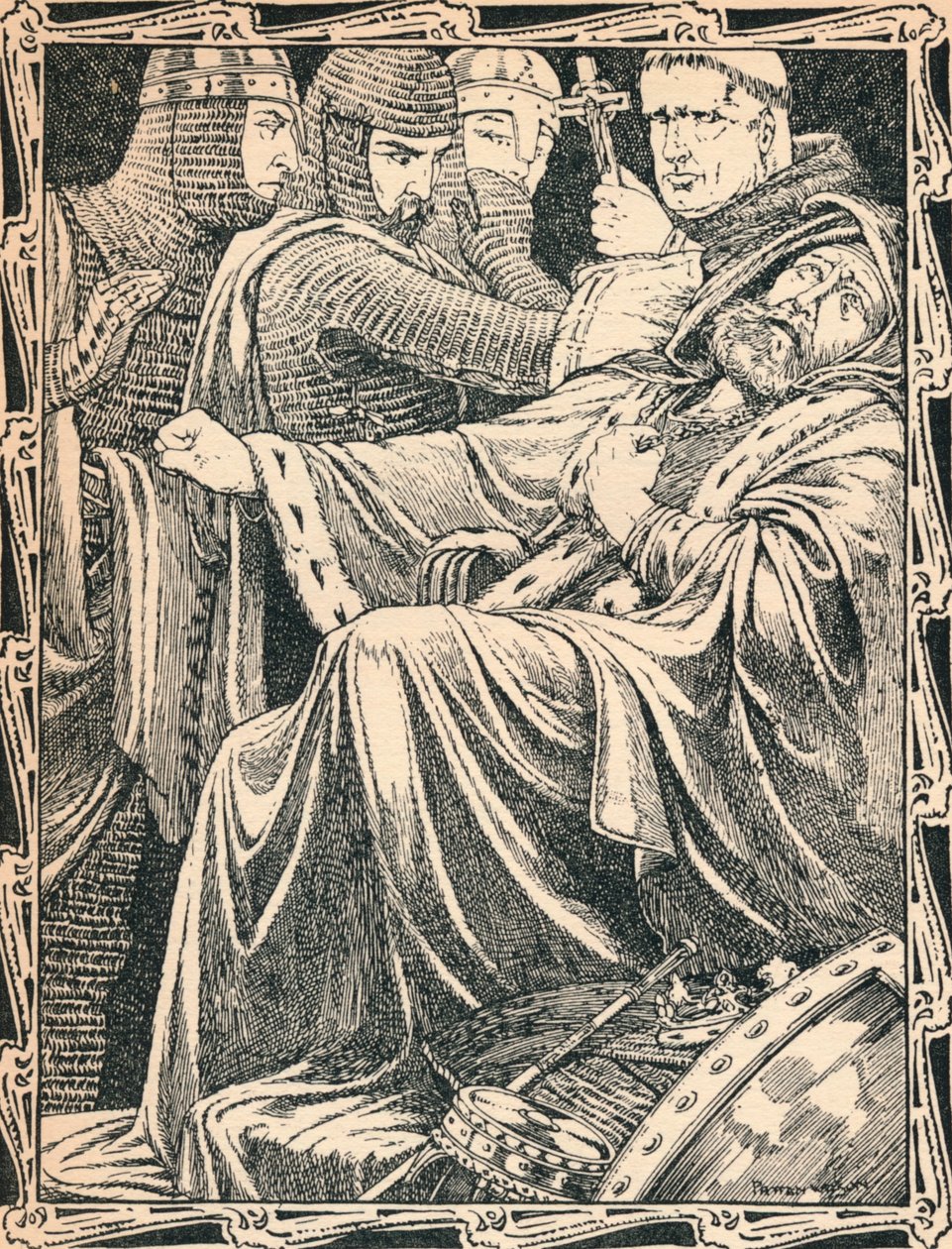 Smrt krále Jana, 1902 od Patten Wilson