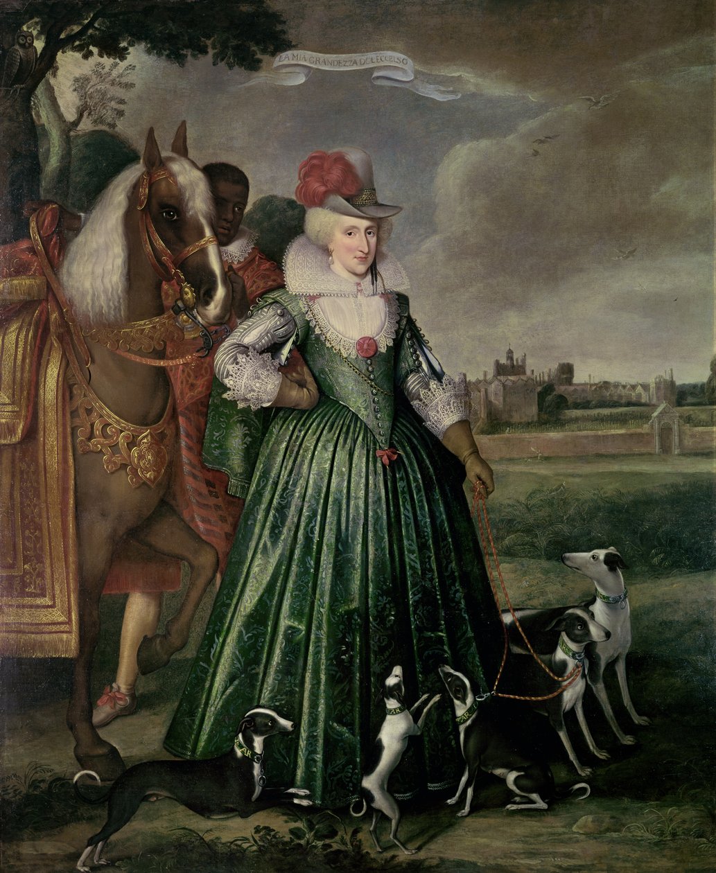 Anna Dánská, 1617 od Paul van Somer