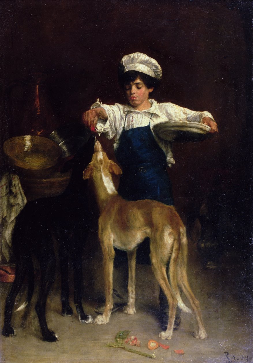 Chlapec ze spíže od Paul Adolphe Rajon
