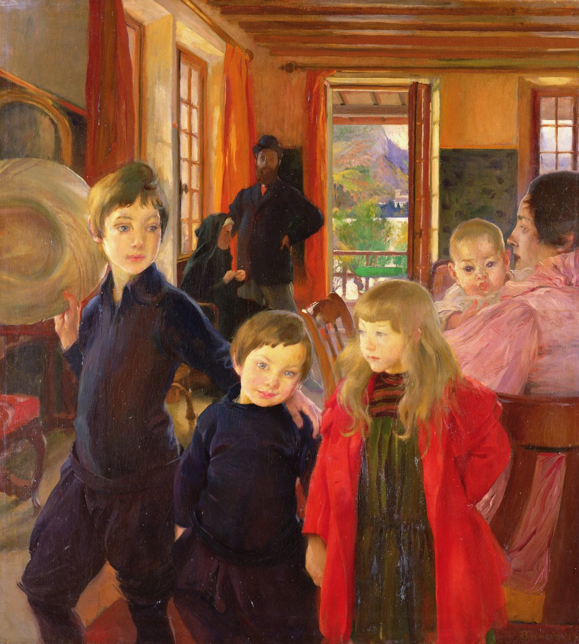 The Artists Family, 1890 od Paul Albert Besnard