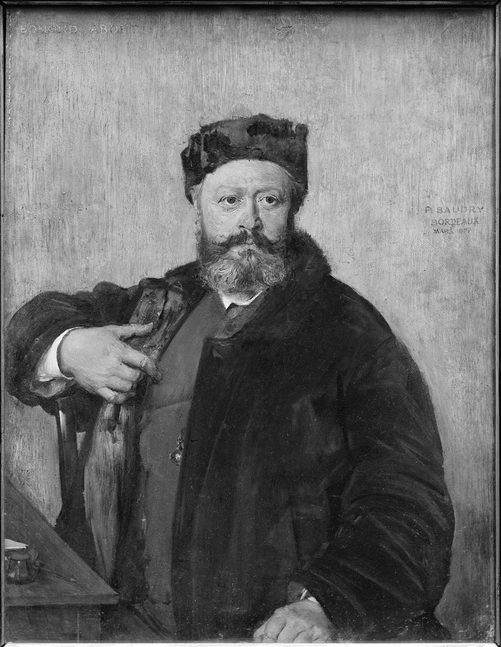 Edmond Felix Valentin About (1828-85) od Paul Baudry
