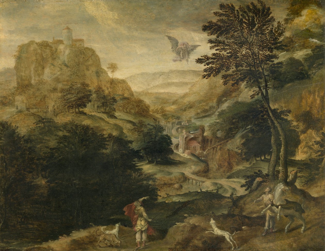 Únos Ganymeda od Paul Bril
