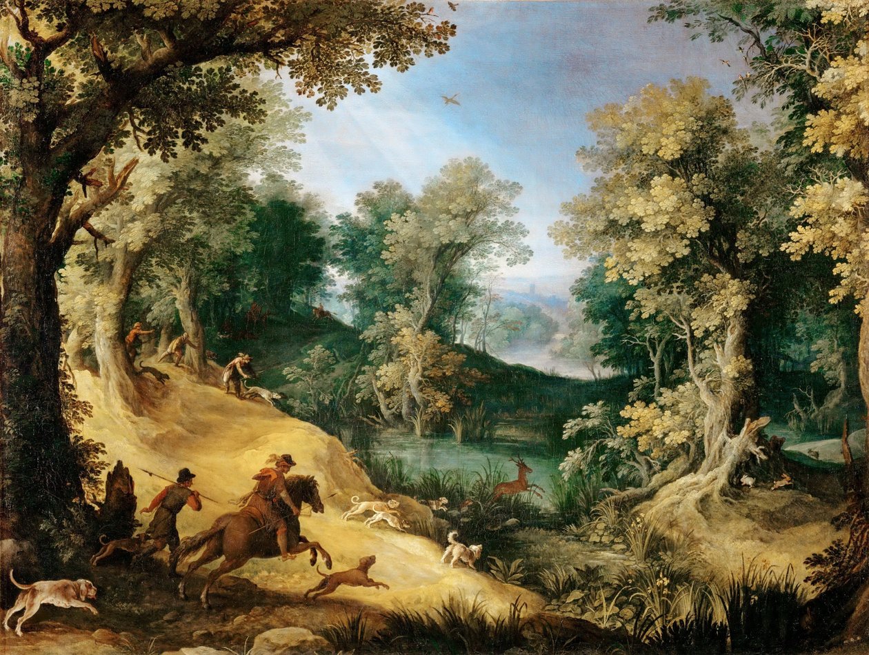 Lov jelenů od Paul Brill