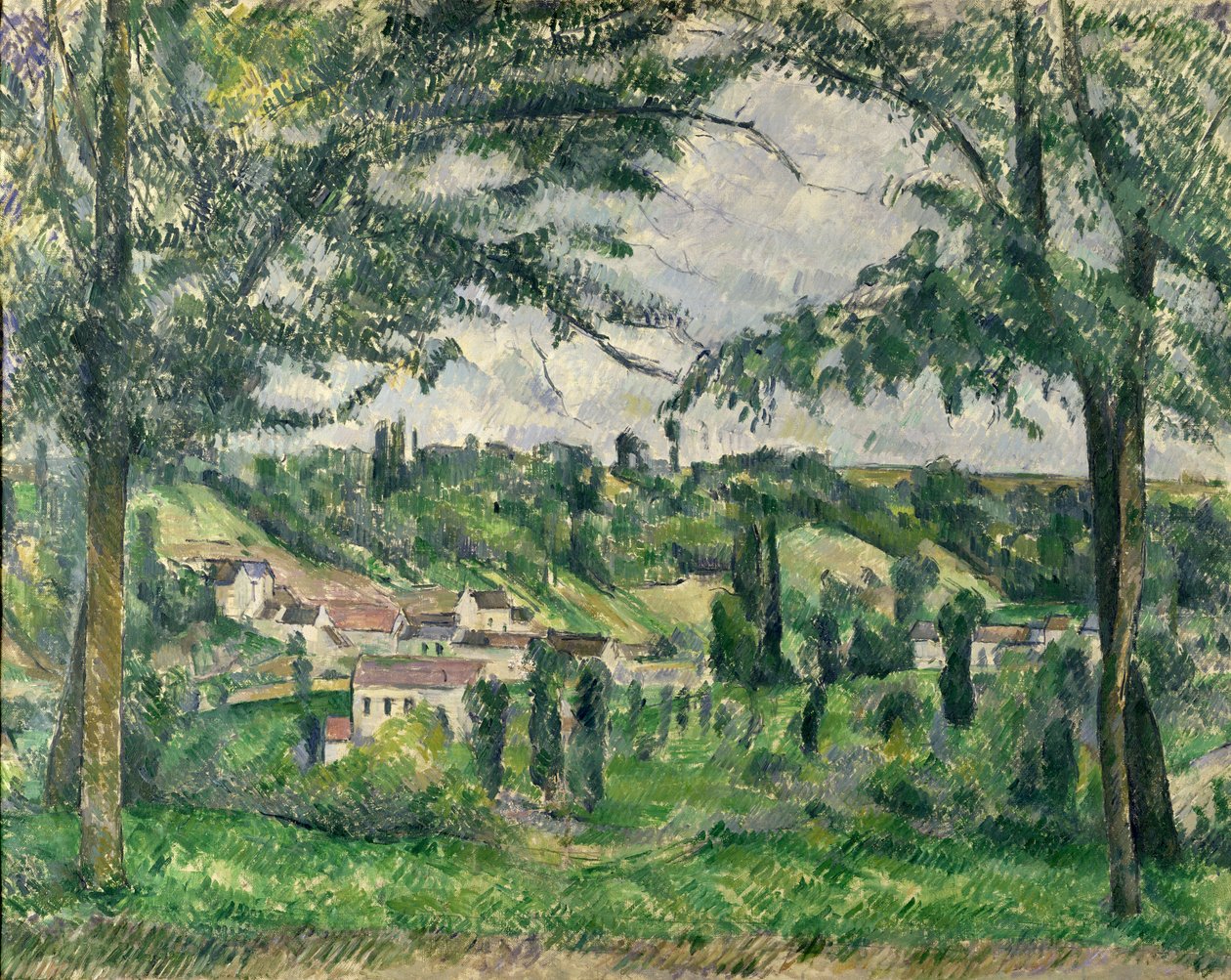 Krajina od Paul Cézanne