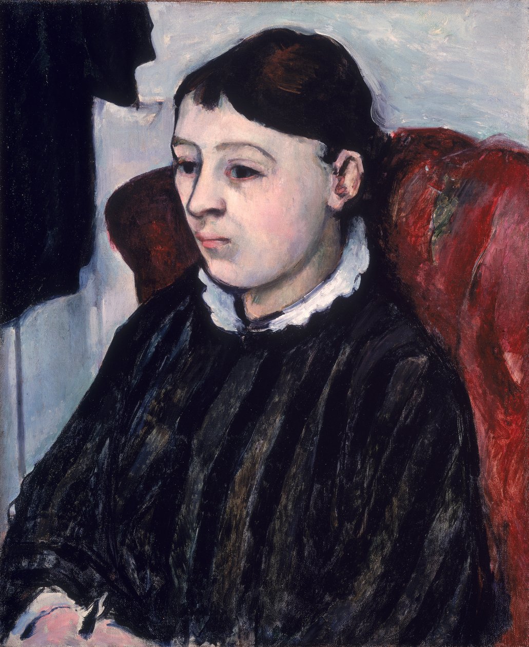 Madame Cezanne, kolem 1883-85 od Paul Cézanne