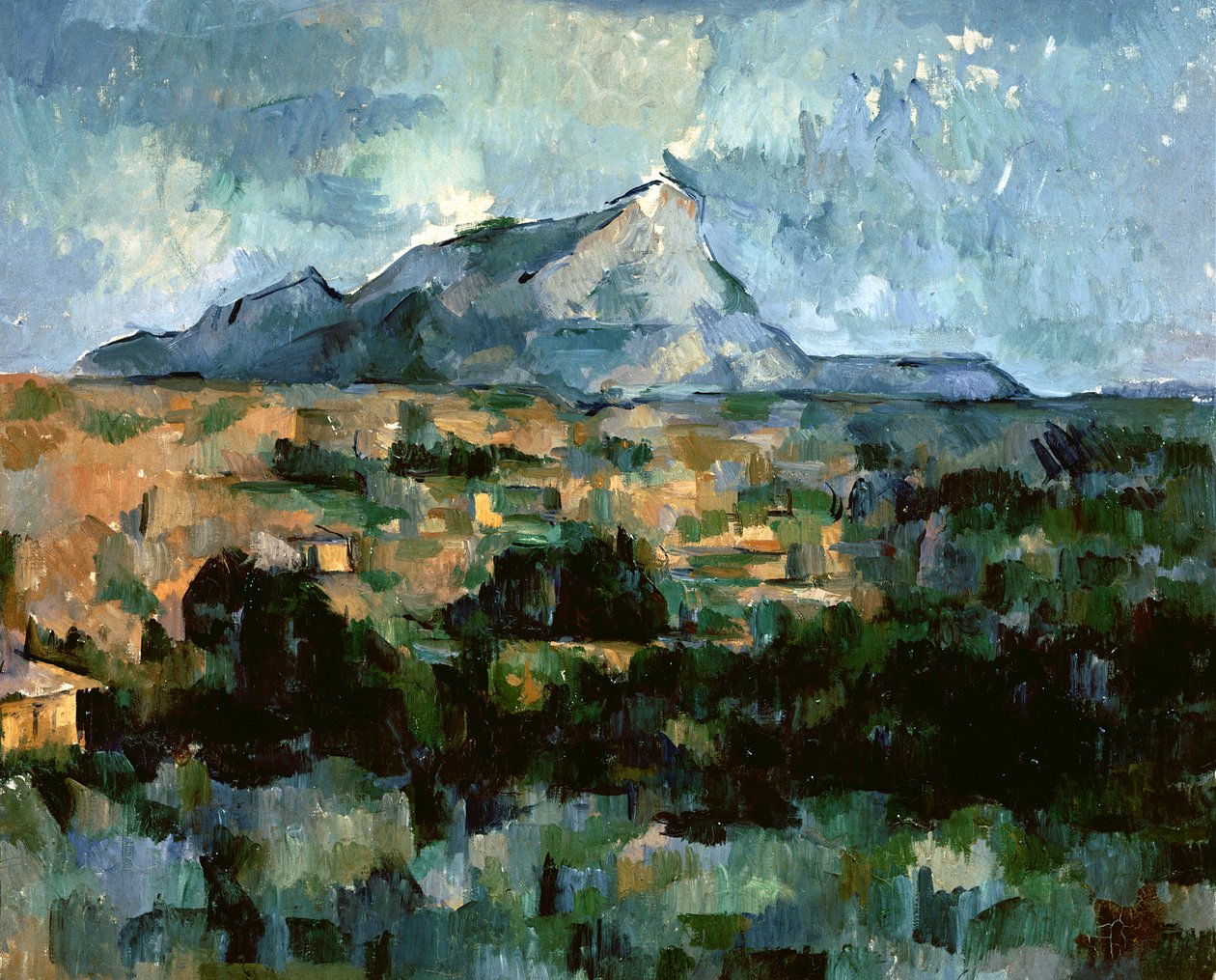 Hora Sainte-Victoire, 1904-06 od Paul Cézanne