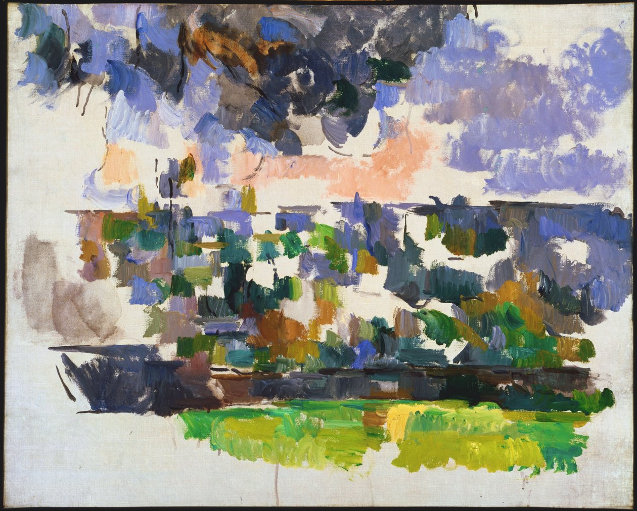 Zahrada v Les Lauves Le Jardin des Lauves od Paul Cézanne