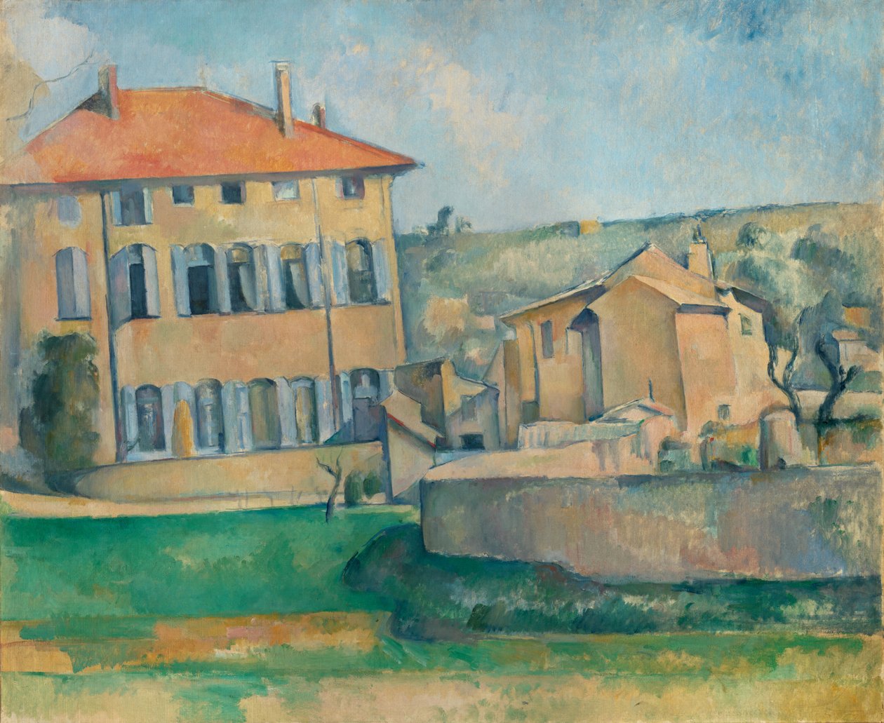Dům v Aix (Jas de Bouffan), 1885-87 od Paul Cézanne