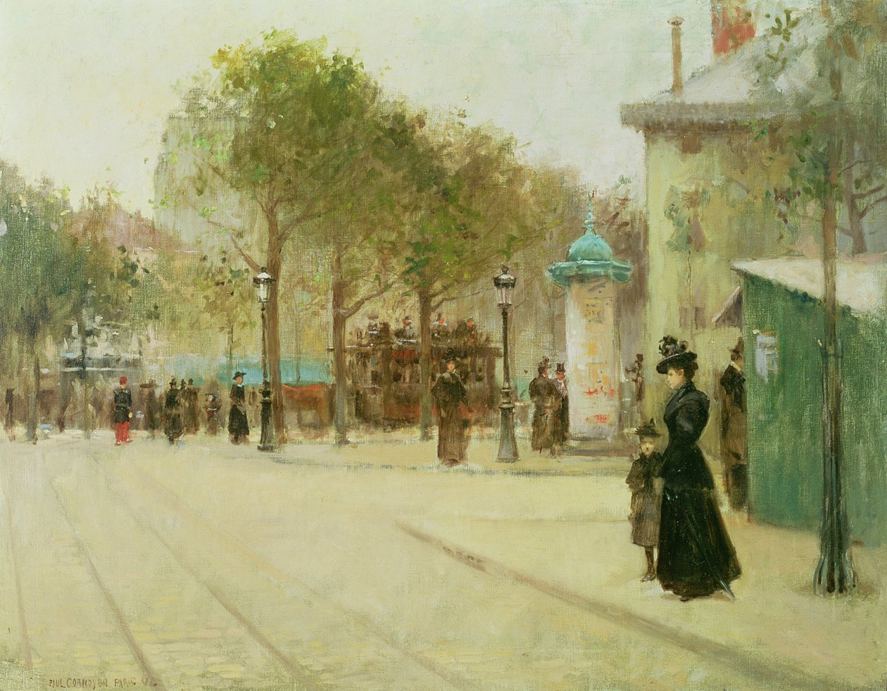Paříž, 1892 od Paul Cornoyer
