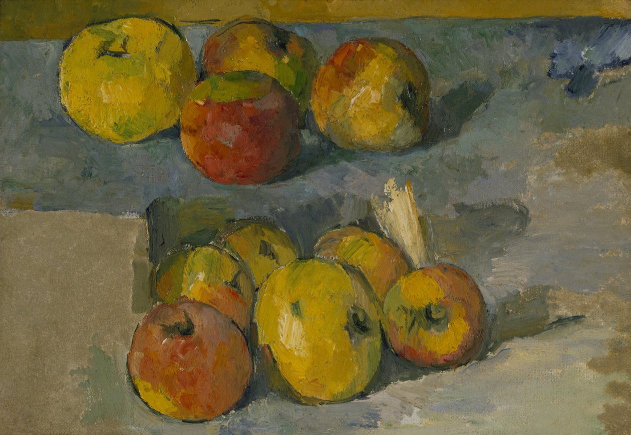 Jablka od Paul Cézanne