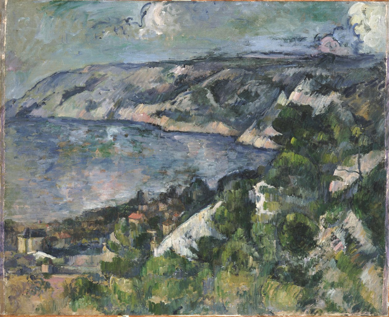 Zátoka LEstaque od Paul Cézanne