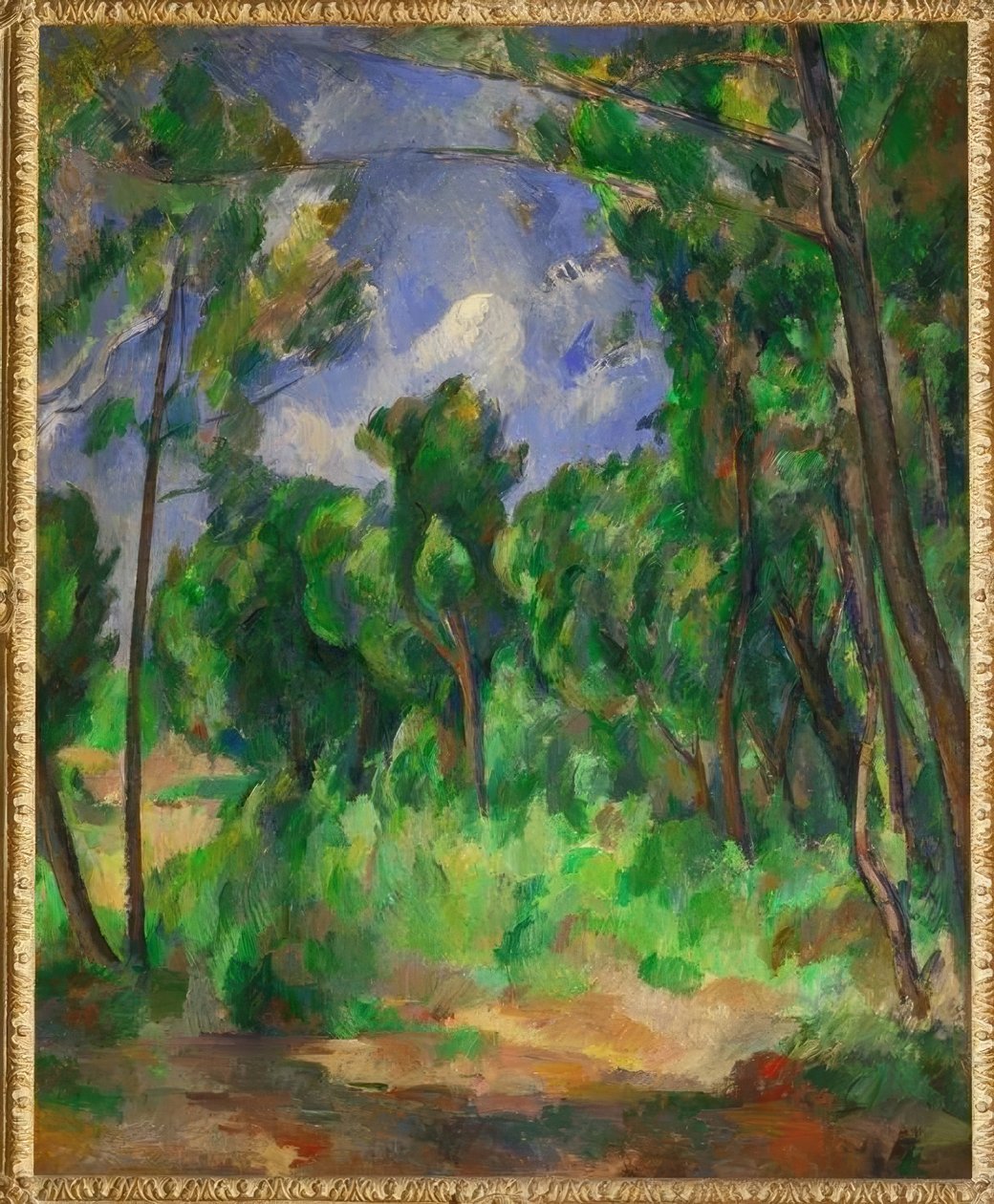 Glade od Paul Cézanne