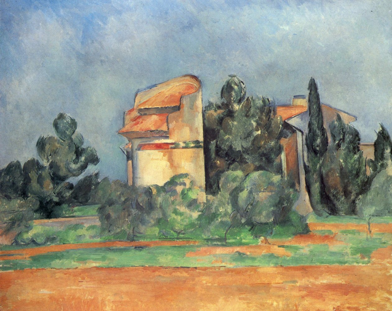 Holubník v Bellevue od Paul Cézanne