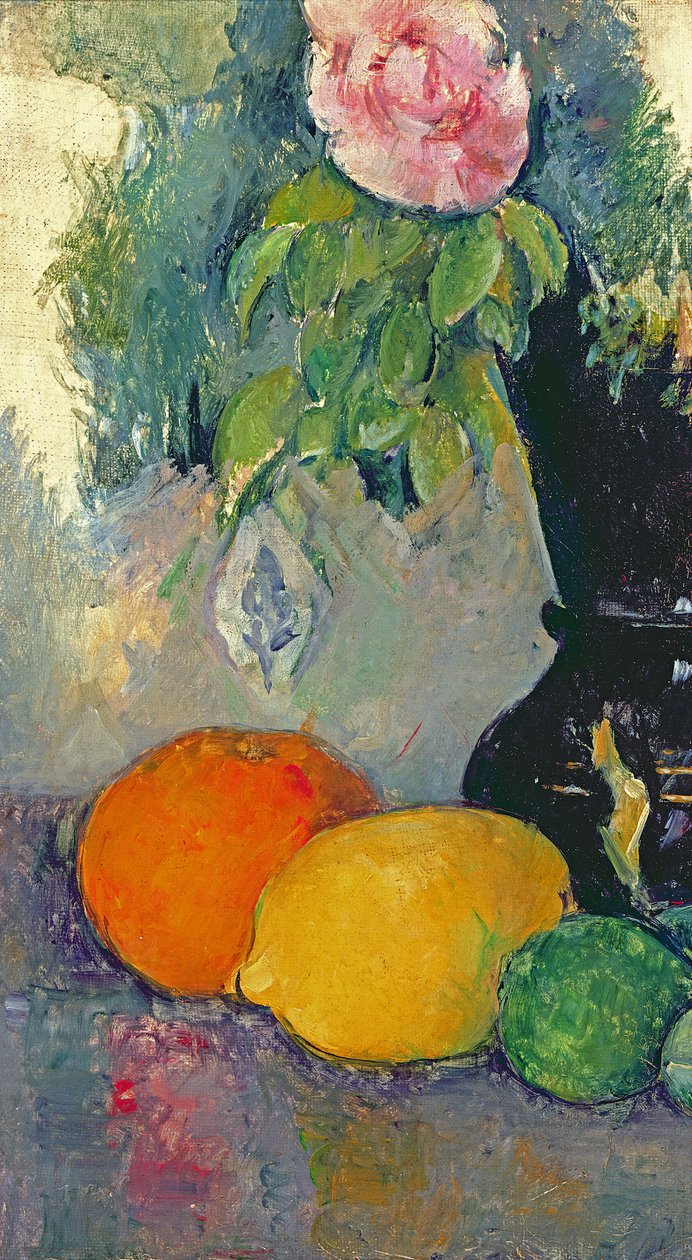 Květiny a plody, c.1880 (viz také 287552) od Paul Cézanne