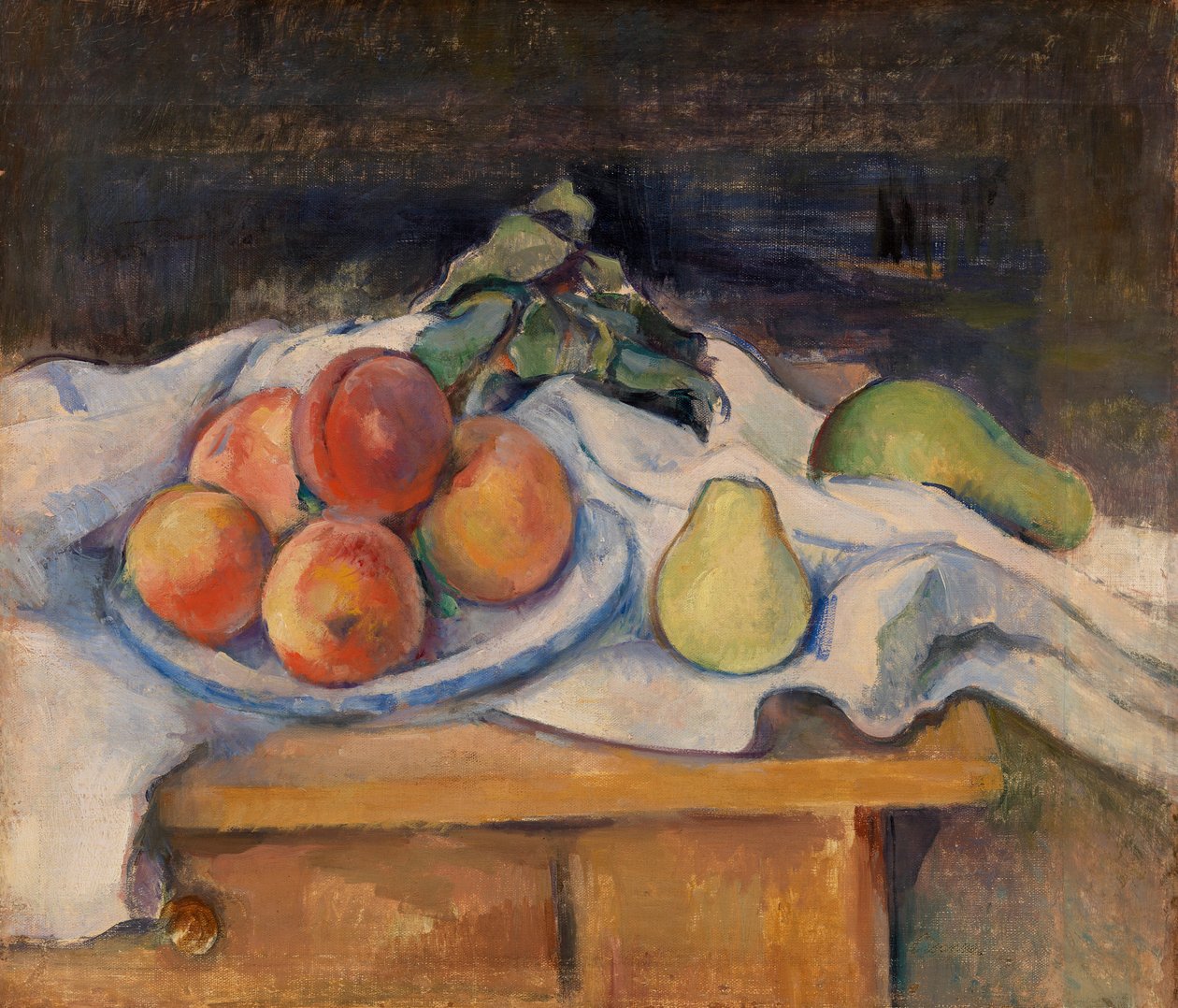 Ovoce na stole, 1890-93 od Paul Cézanne