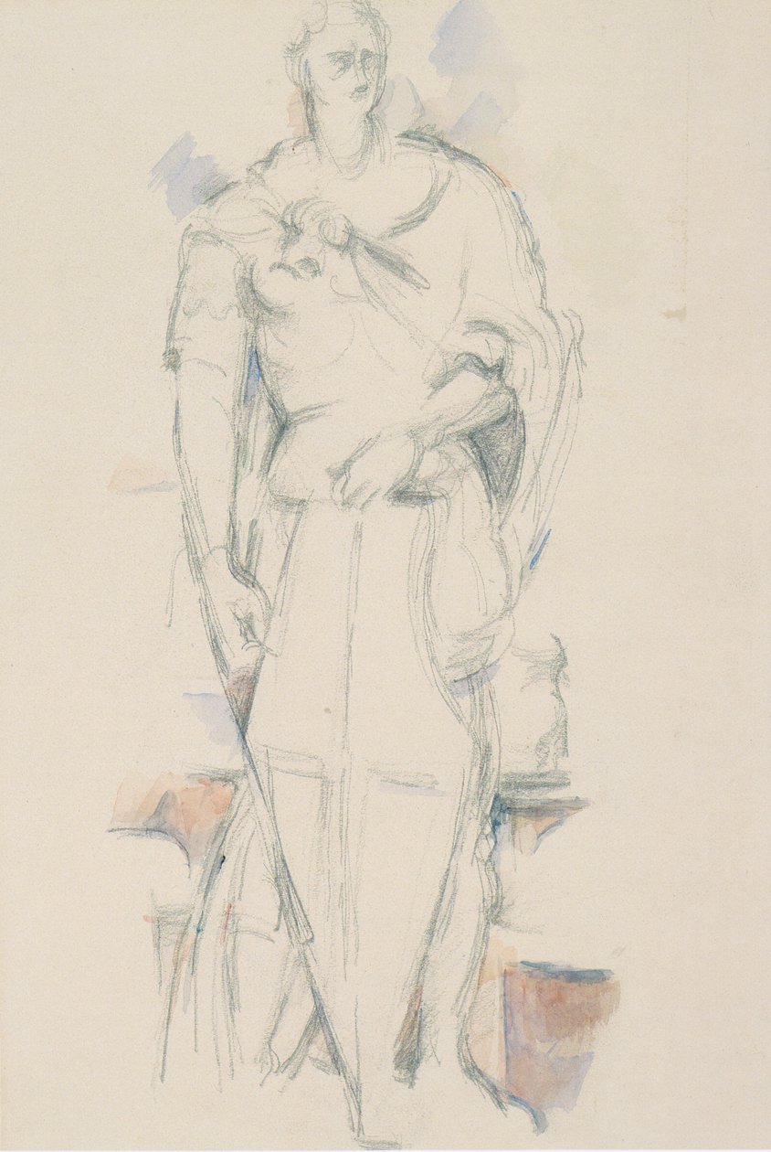 Svatý Jiří po Donatellovi od Paul Cézanne