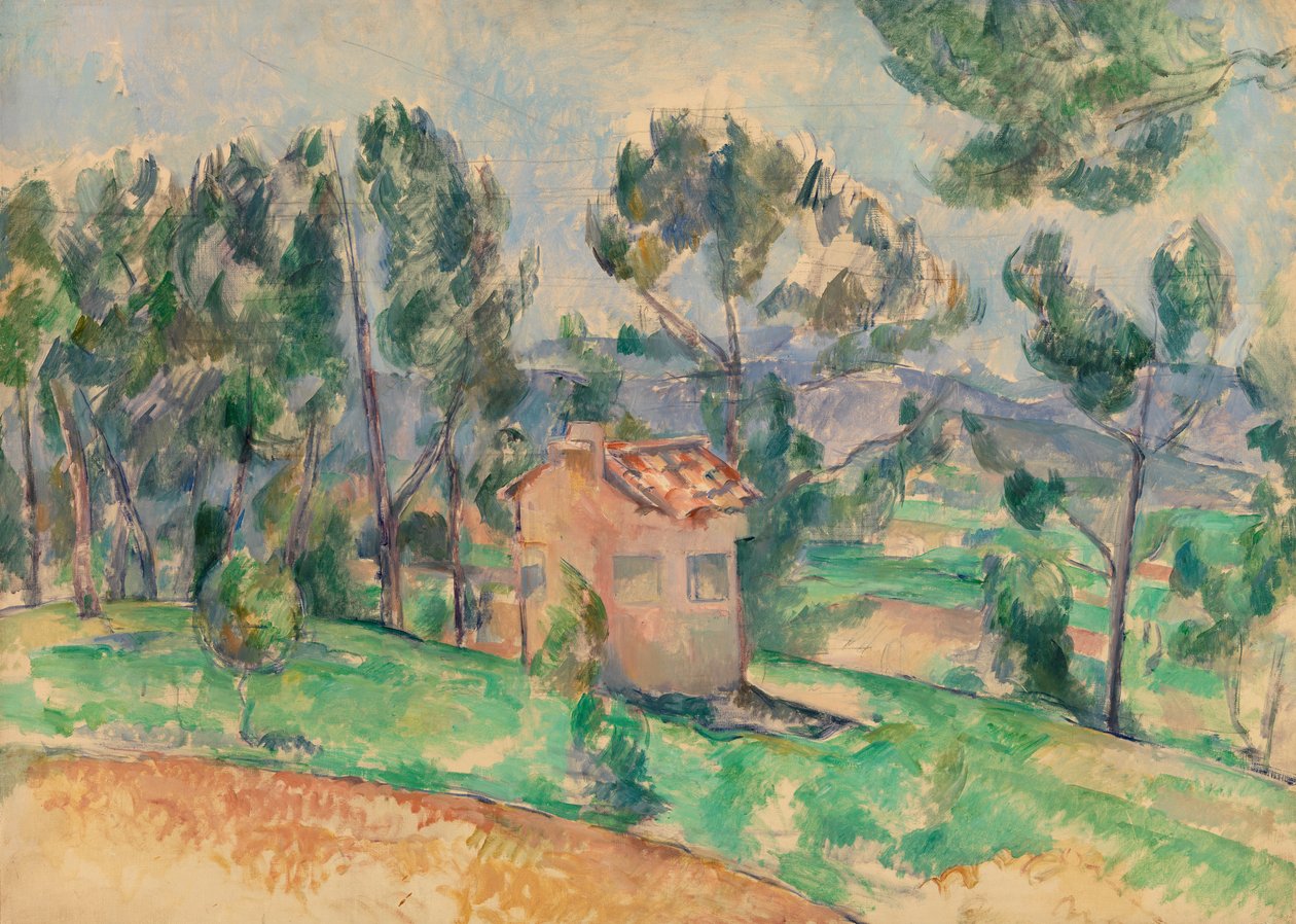 Lovecký srub v Provence, 1888-90 od Paul Cézanne