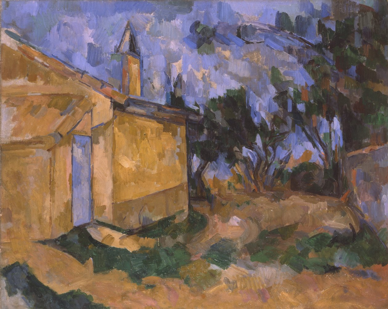 Cabanon de Jourdan, 1906 od Paul Cézanne