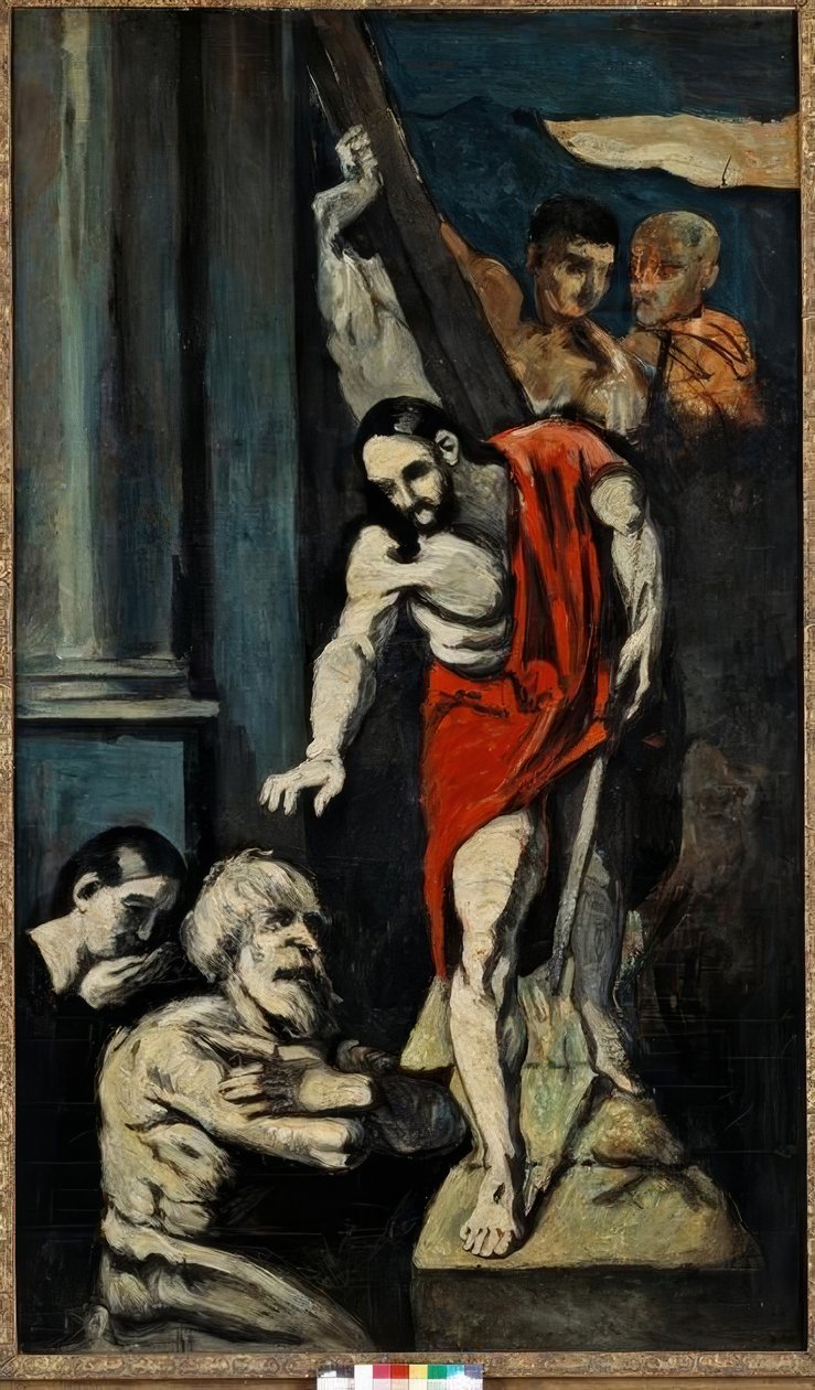 Kristus v limbu od Paul Cézanne
