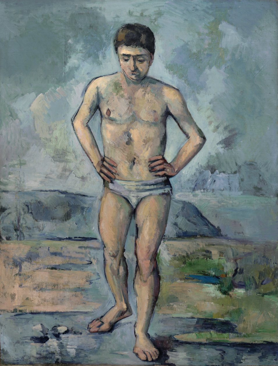 The Big Bather od Paul Cézanne