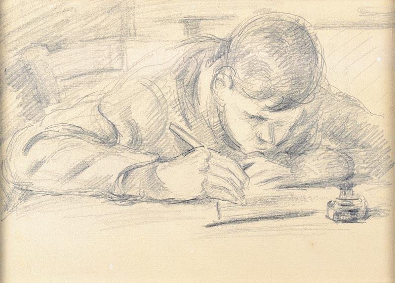 Syn umělce od Paul Cézanne