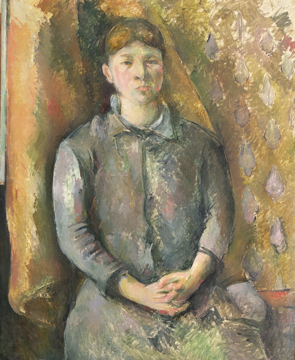 Madame Cezanne, kolem roku 1886 od Paul Cézanne