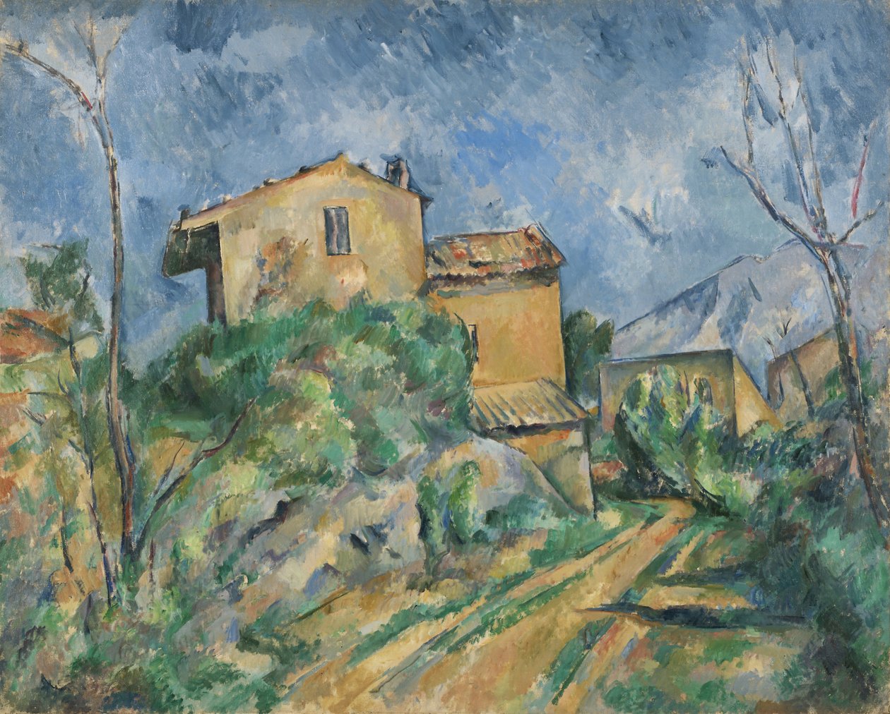 Maison Maria s výhledem na Château Noir od Paul Cézanne