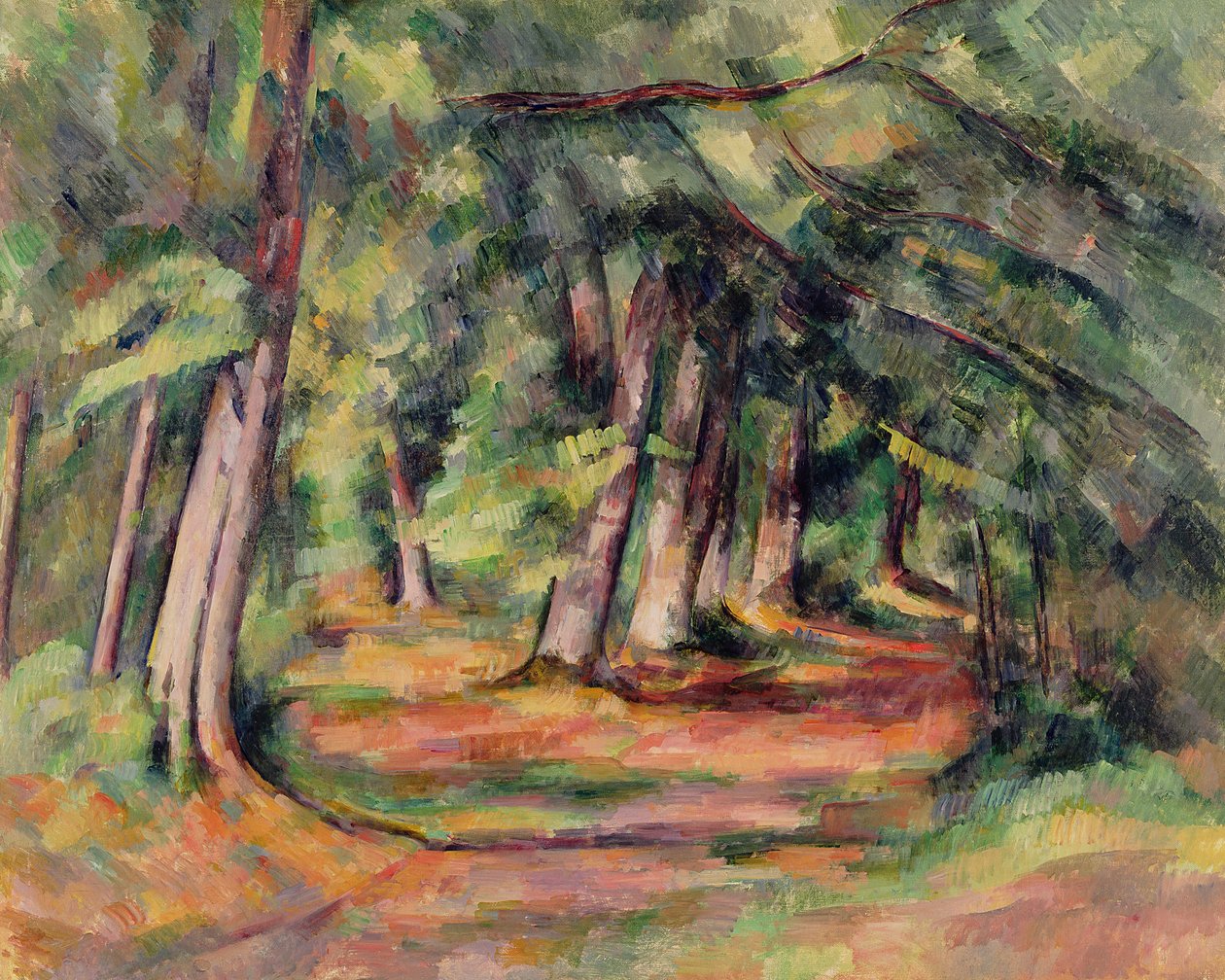 Podrost (u Jas de Bouffan) 1890-94 od Paul Cézanne
