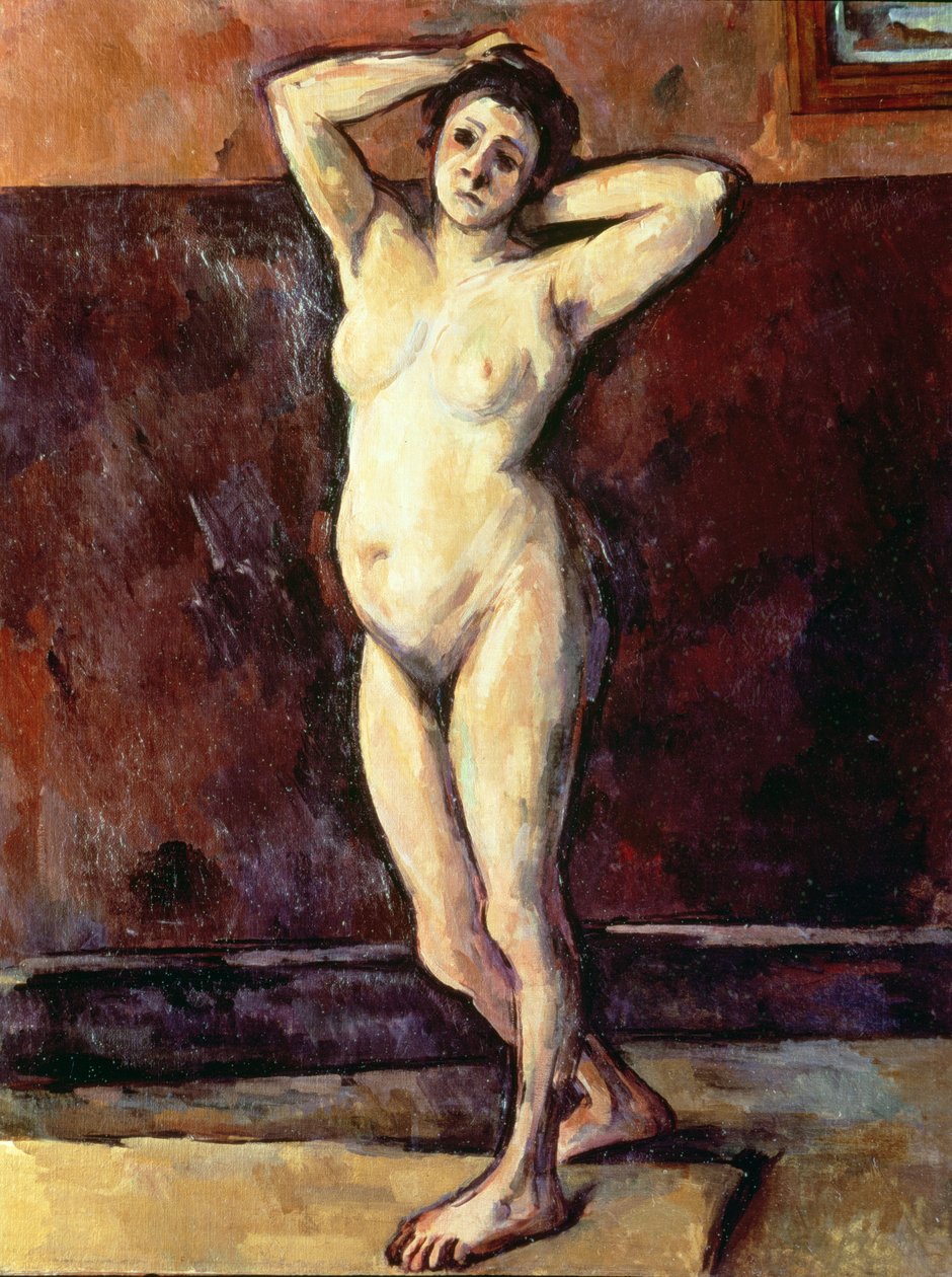 Stojící nahá žena od Paul Cézanne