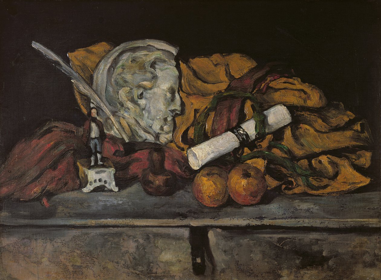 Zátiší umělcových doplňků, 1872 od Paul Cézanne