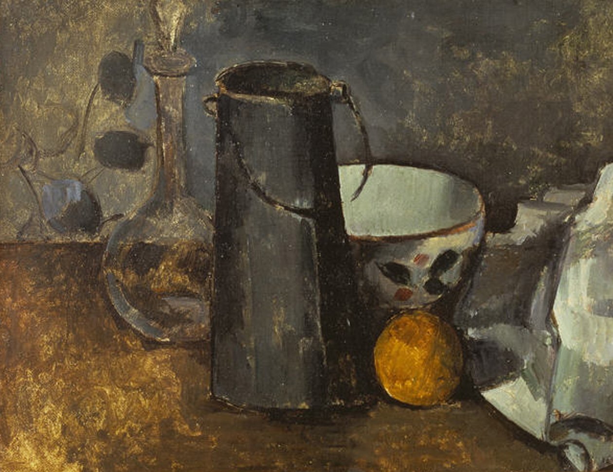 Zátiší s karafou od Paul Cézanne