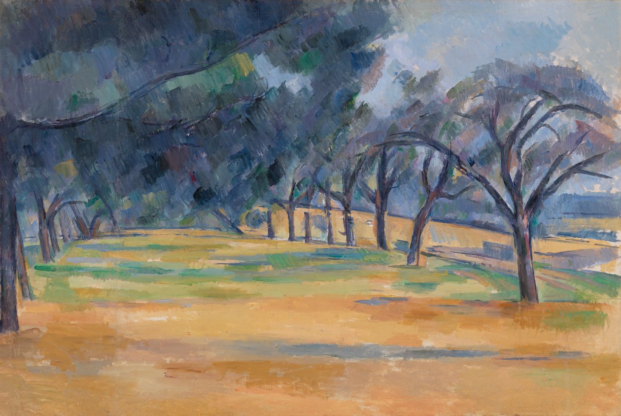 The Allee at Marines, 1898 od Paul Cézanne