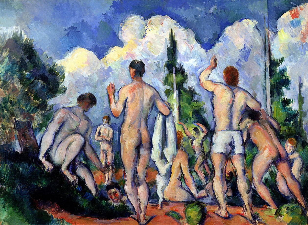 The Bathers, cca 1890-92 od Paul Cézanne