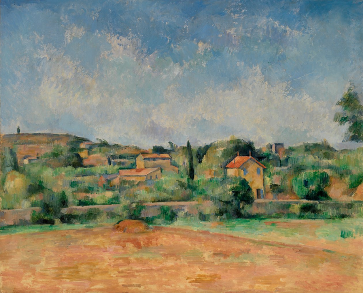 Bellevue Plain, neboli Rudá země, 1890-92 od Paul Cézanne