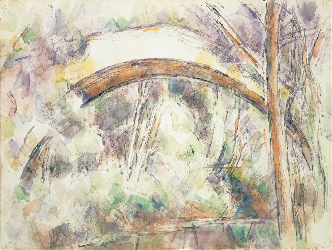 Most Trois-Sautets od Paul Cézanne