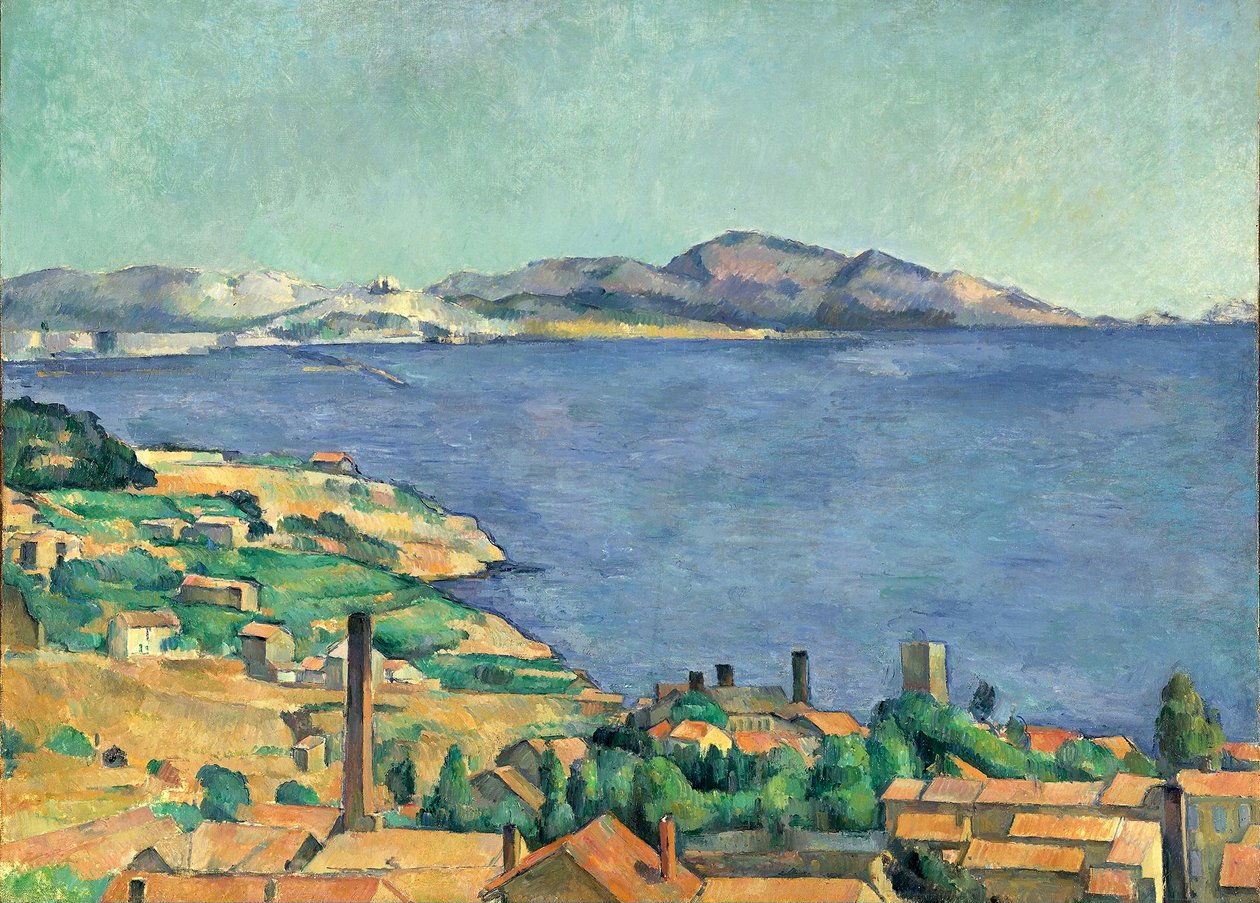 Marseillský záliv při pohledu z LEstaque od Paul Cézanne