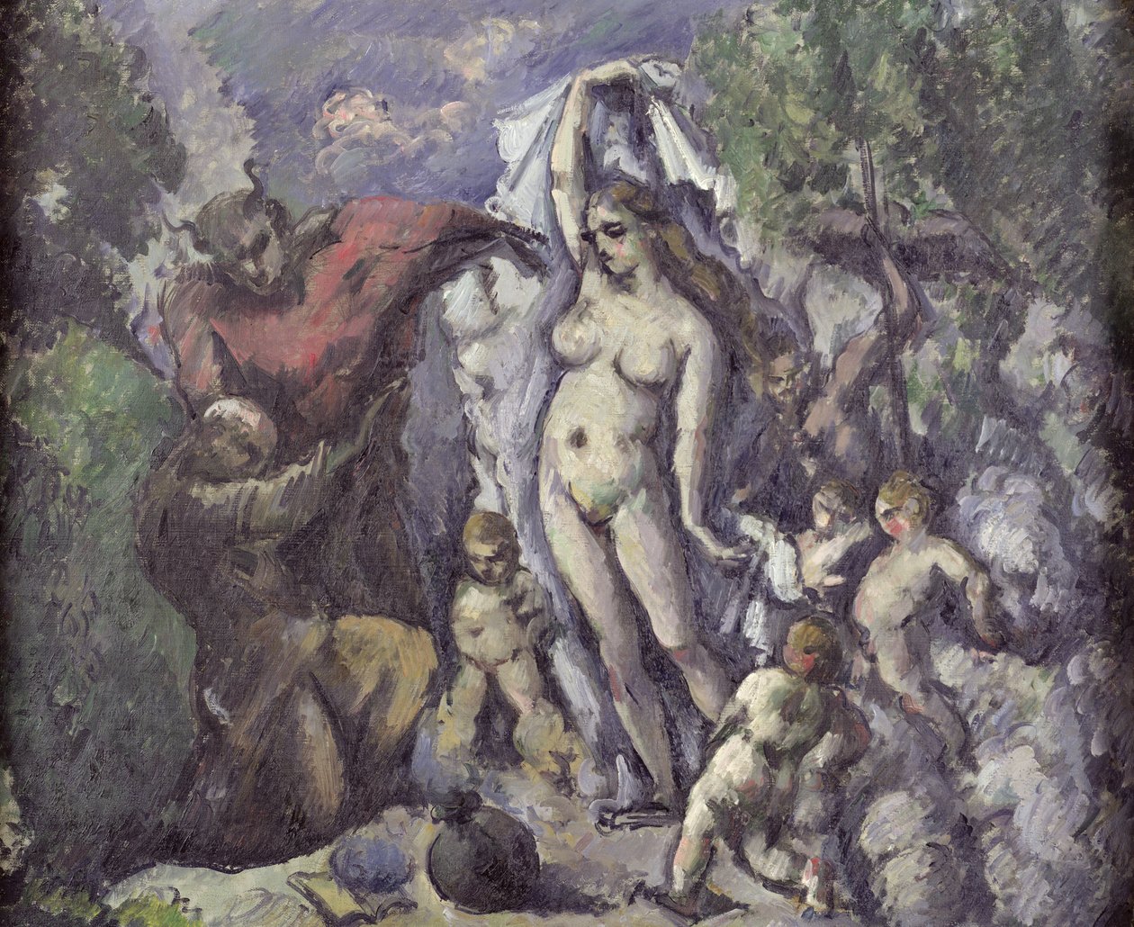 Pokušení svatého Antonína, kolem roku 1875 od Paul Cézanne