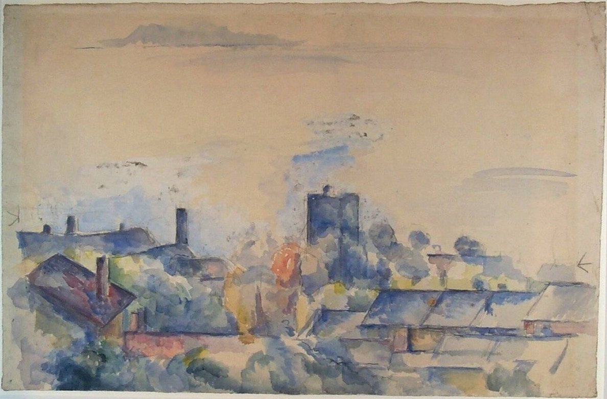 Pohled na LEstaque a Marseillský záliv od Paul Cézanne