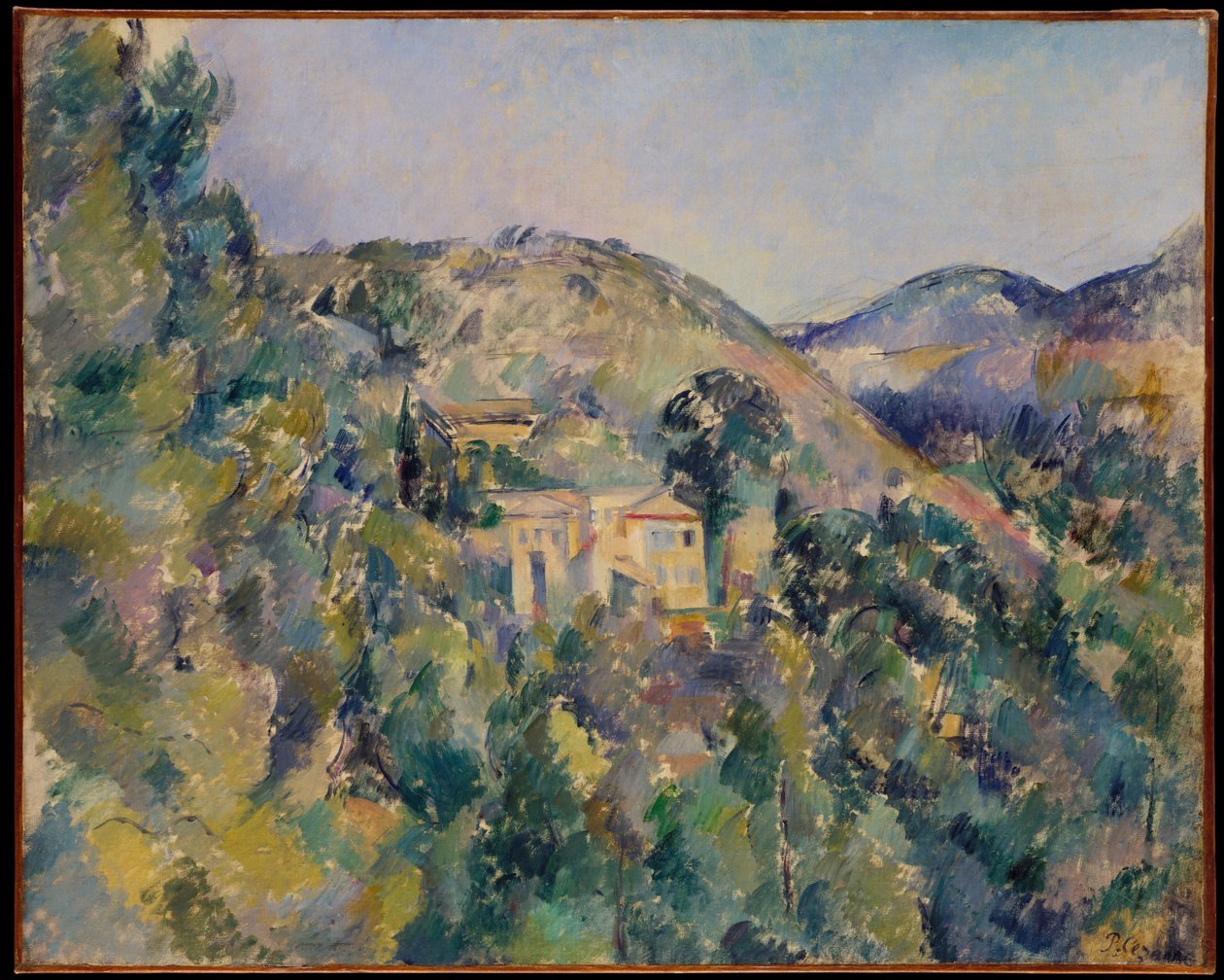 Pohled na Domaine Saint-Joseph, pozdní 1880 od Paul Cézanne